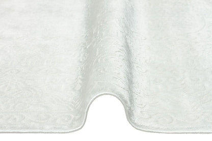 Riena 1121 Beyaz - Akrilik Polyester Halı | Kaymaz Tabanlı Dekoratif Halı