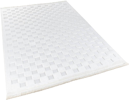Orion 4211 Krem - Dokuma Halı | Flat Cut Desenli Salon Halısı