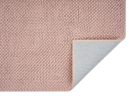  Savona SV 2624 Pembe - Minimal Tasarım Kabarcıklı Bukle Yüzeyli Yumuşak Dokulu Leke Tutmaz Halı
