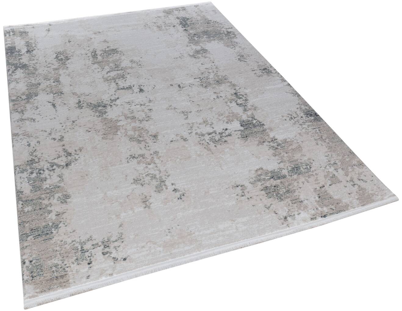Lima 6261 Gri - Polyester Şönil Halı | Dokuma Tabanlı Model