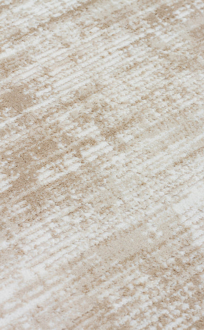 PDN 04 CREAM BEIGE  - PADONA - Extra Yumuşak Dokulu Sık Dokuma Modern Desenlere Sahip Şık Salon Halısı
