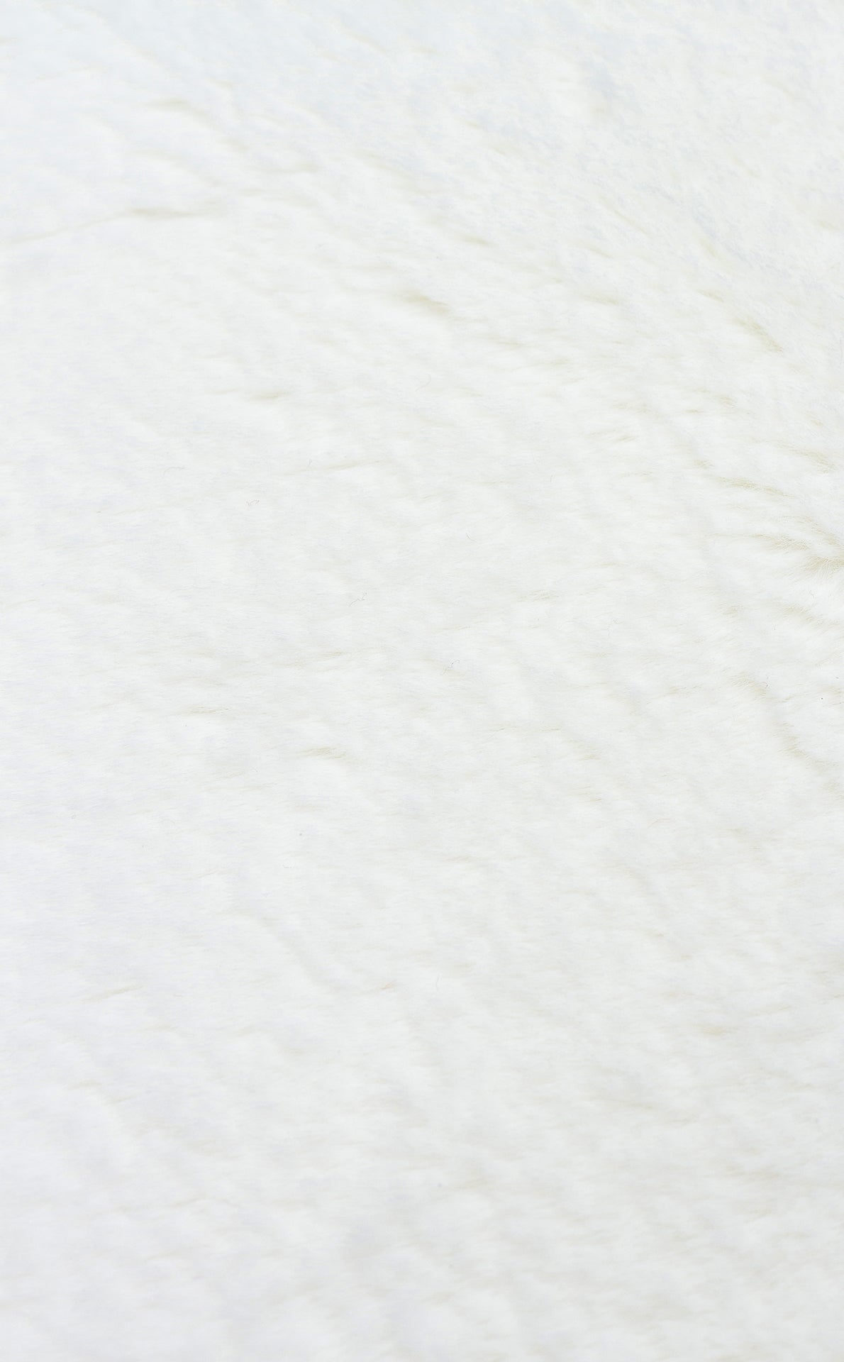 PF SINGLE CREAM  - PUFFY - Yumuşak Tuşeli Yıkanabilir Kaymaz Tabanlı Suni Kürk
