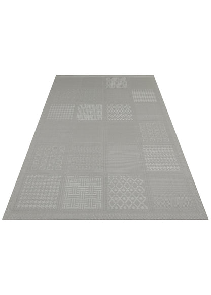 Mono MNO LUX 02 Antrasit - Yıkanabilir Kaymaz Kilim Halı