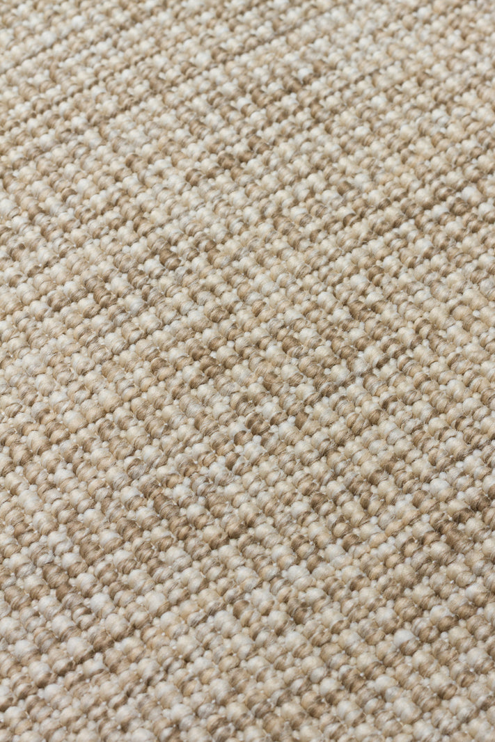 VENTURA SISAL VNT 2706 Bej BRD Siyah İç ve Dış Mekan Kullanımına Uygun Hav Vermeyen Kolay Temizlenebilir Bordürlü Sisal Görünümlü Halı