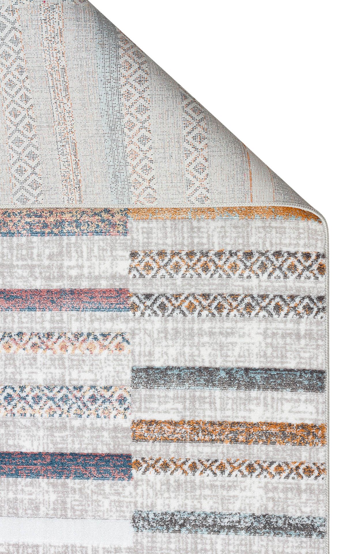 ST 110 MULTY XW   - SATEEN - Yıkanabilir Kaymaz Tabanlı Hav Vermez Sık Dokuma Modern Halı