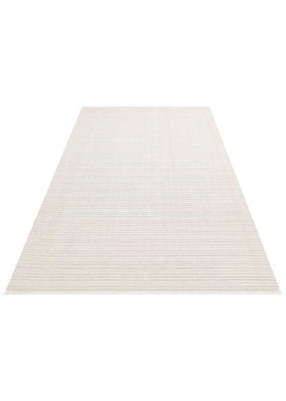 MONO LOOP 03 Krem Bukleli Sisal Dokuma Yıkanabilir Kaymaz Tabanlı Kolay Temizlenebilir Makine Halısı