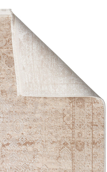 FRESCO XW FS 31 Krem - Işıltılı Dokuma Bambu Viskon Salon Halısı