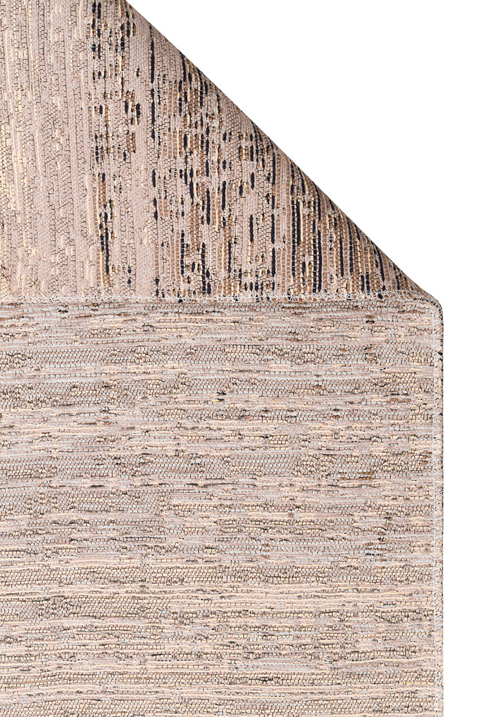 Kutnu Kilim KTN 01 Marina Bej Ombre Renk Geçişli Çift Taraflı Yıkanabilir Hav Vermez Salon Kilimi