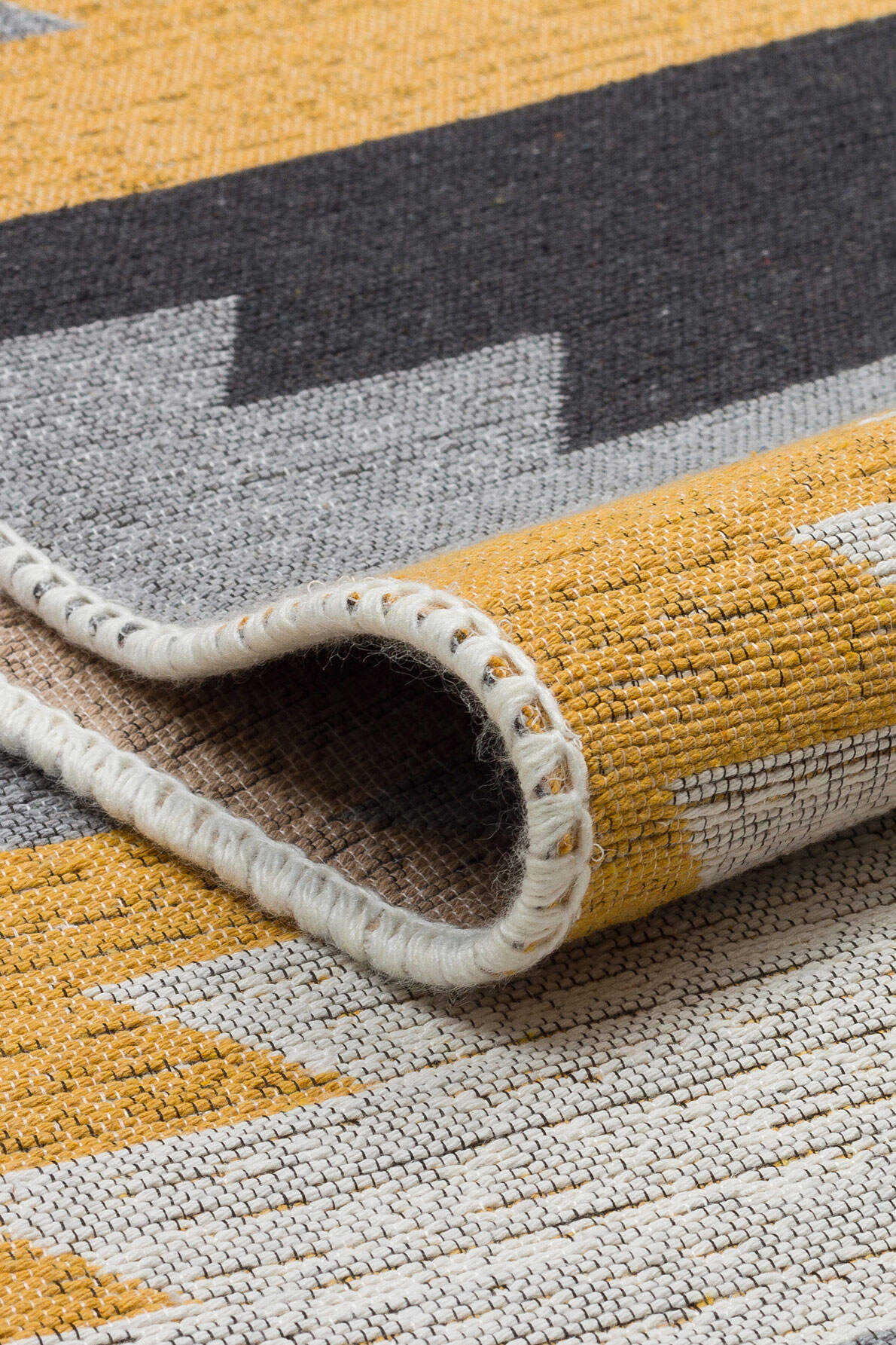 Arya AR 20 Çok Renkli - Yıkanabilir Çift Taraflı Modern Dokuma Kilim