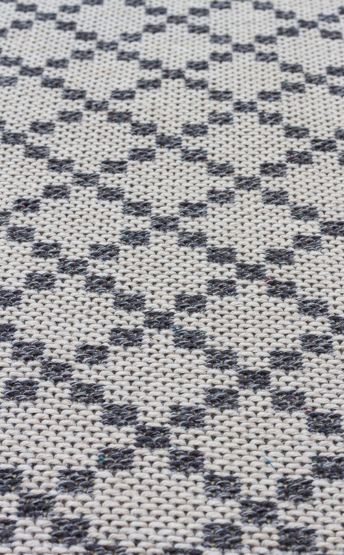 PNM 01 GREY  - PANAMA - Natural Yıkanabilir Kaymaz Tabanlı Tok Dokuma Kilim