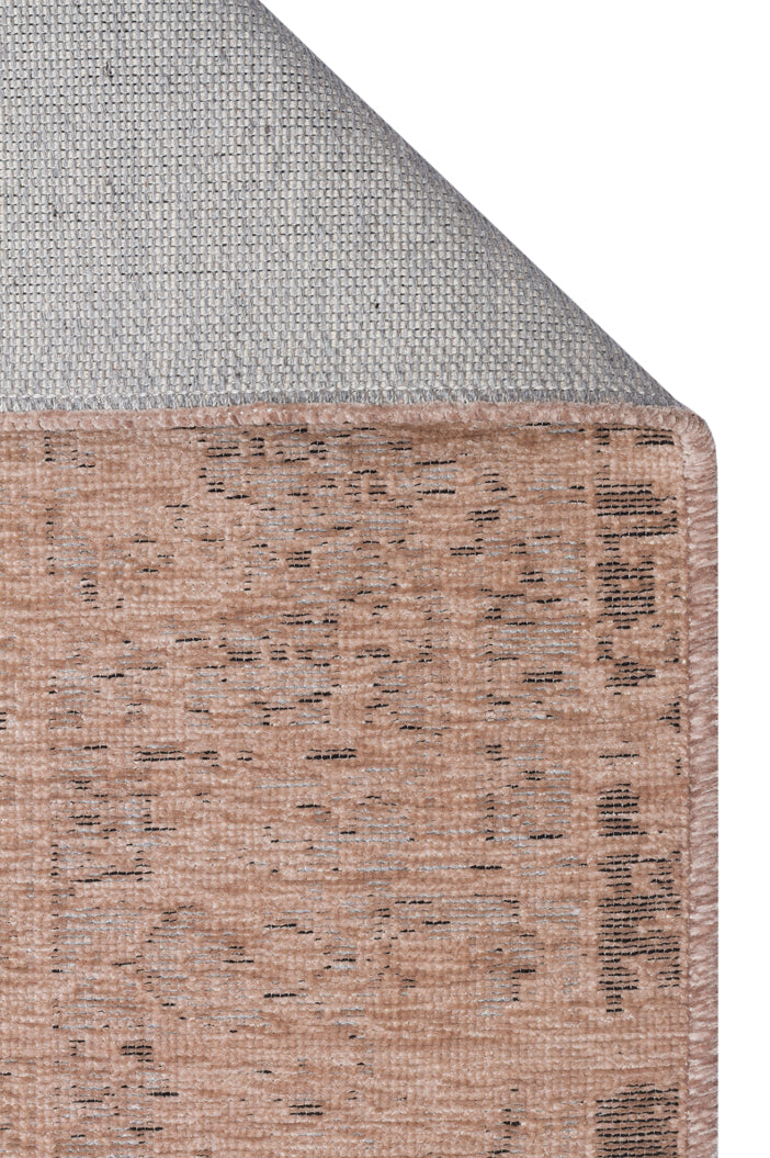 Liza LIZ 06 Vizon XW - Düz Pamuk Dokulu Kilim Kaymaz Tabanlı, Yıkanabilir, Uzun Ömürlü Kilim