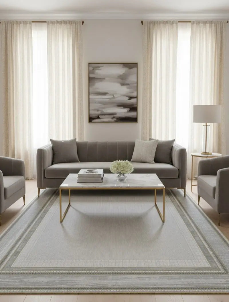 Santo 64458-75 Akrilik Modern Klasik Makine Halısı