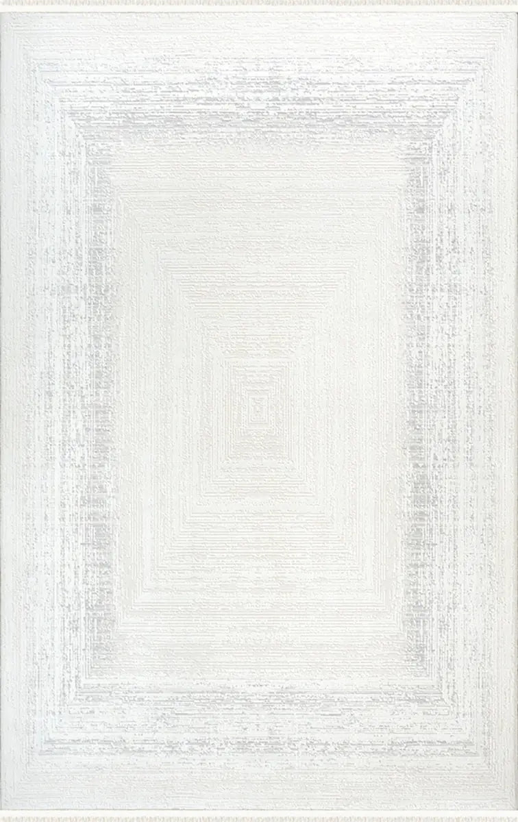 Arden 72484-61 Modern Desenli Gri Akrilik Makine Halısı