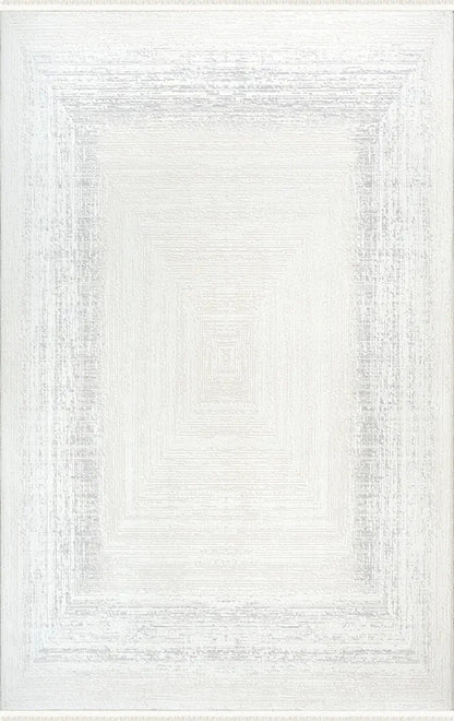 Arden 72484-61 Modern Desenli Gri Akrilik Makine Halısı