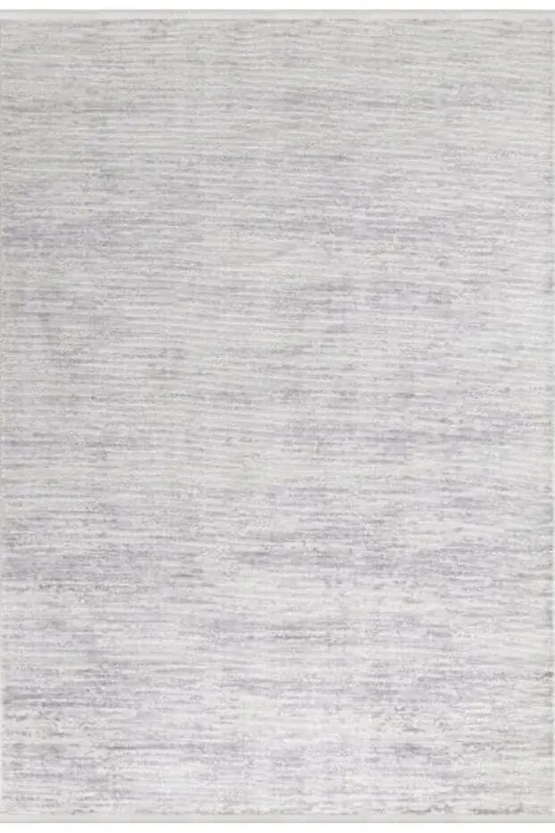 Nadide Serisi 1041 Gri Mikrofiber, Modern Yumuşak ve Antibakteriyel Makine Halısı