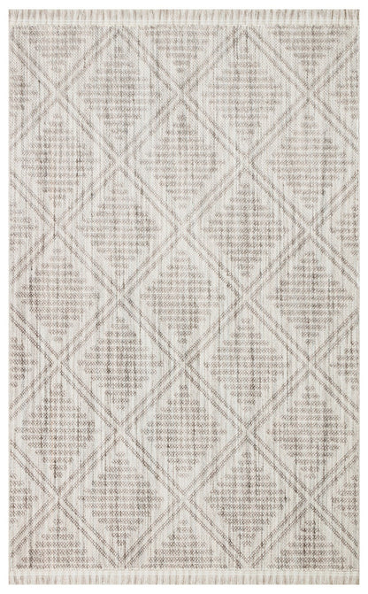 CZY 03 GREY SILVER  - COZY - Hav Toz Vermez Modern Örgü Dokuma Makine Halısı