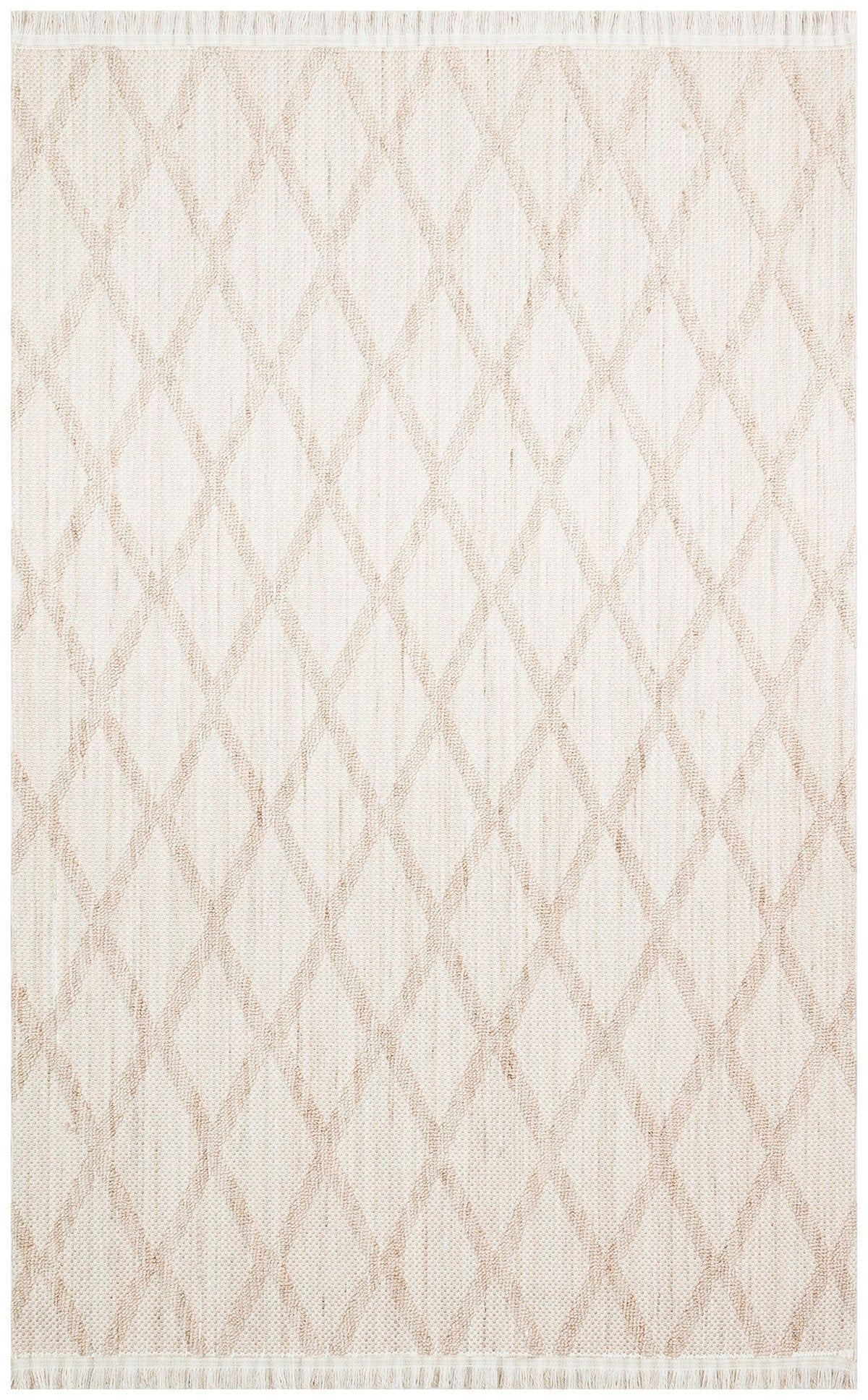 CZY 04 BEIGE  - COZY - Hav Toz Vermez Modern Örgü Dokuma Makine Halısı