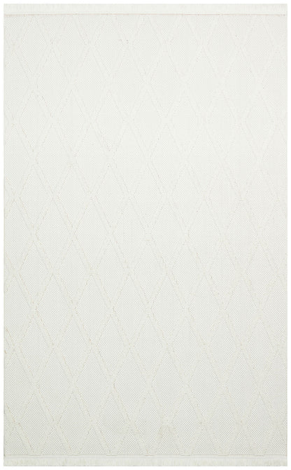CZY 04 CREAM  - COZY - Hav Toz Vermez Modern Örgü Dokuma Makine Halısı