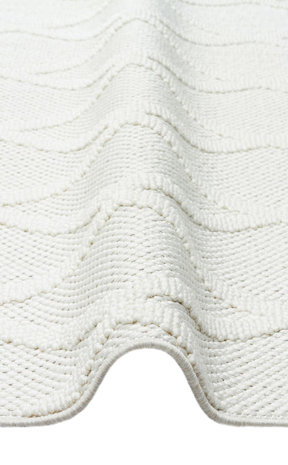 CZY 04 CREAM  - COZY - Hav Toz Vermez Modern Örgü Dokuma Makine Halısı