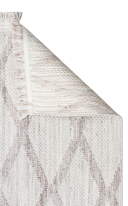 CZY 04 GREY  - COZY - Hav Toz Vermez Modern Örgü Dokuma Makine Halısı