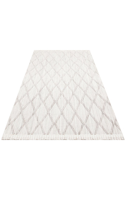 CZY 04 GREY  - COZY - Hav Toz Vermez Modern Örgü Dokuma Makine Halısı
