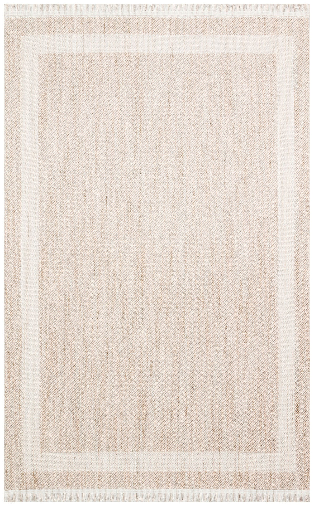 CZY 05 BEIGE  - COZY - Hav Toz Vermez Modern Örgü Dokuma Makine Halısı
