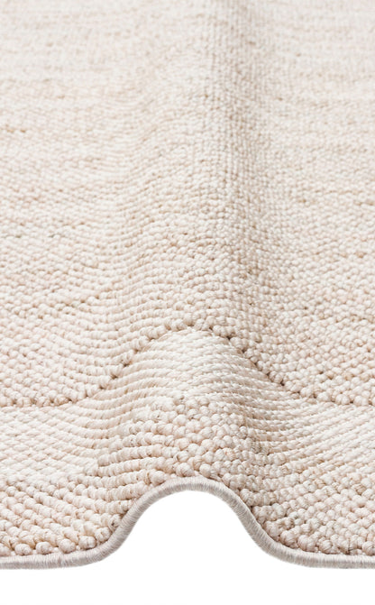 CZY 05 BEIGE  - COZY - Hav Toz Vermez Modern Örgü Dokuma Makine Halısı