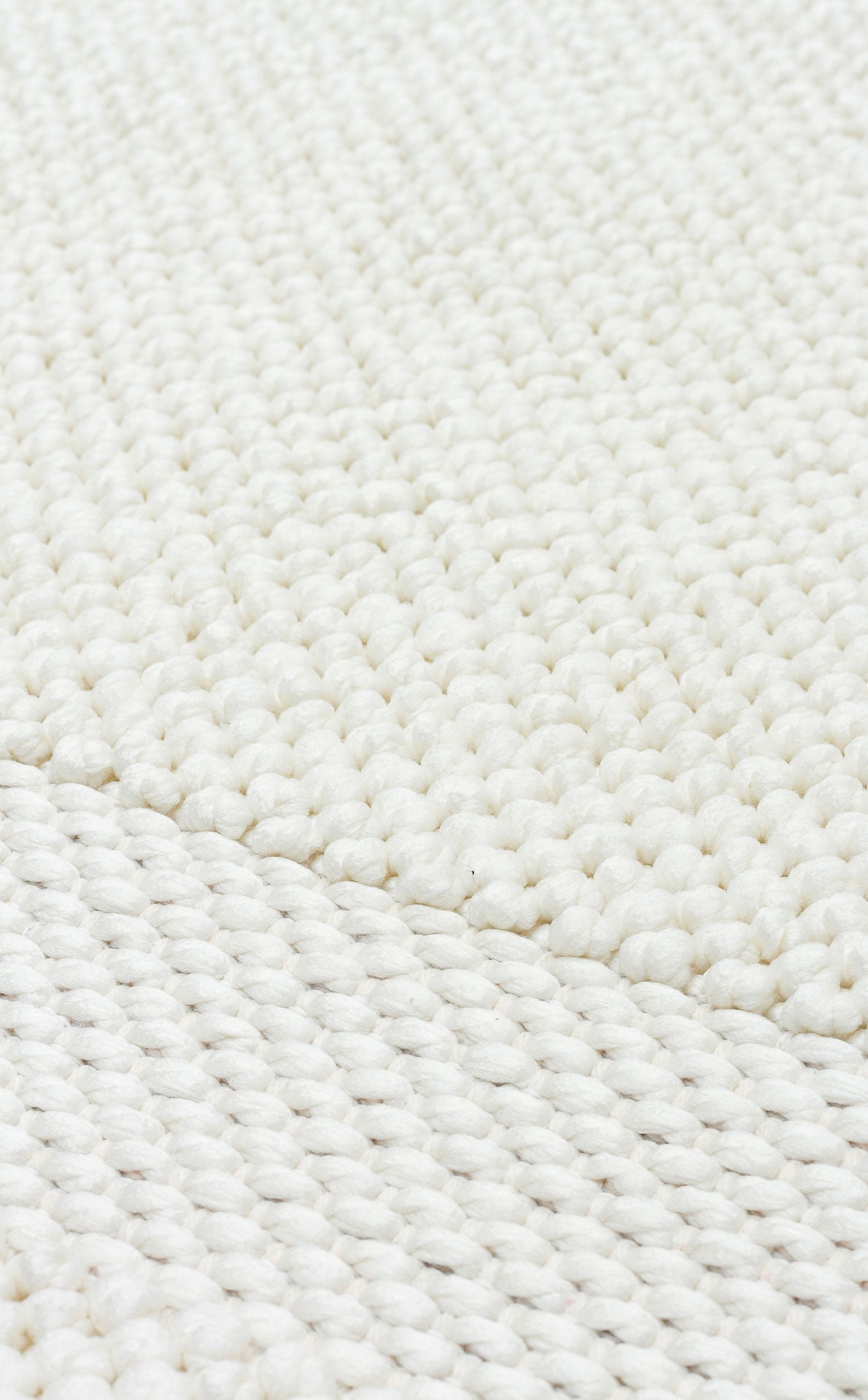 CZY 05 CREAM  - COZY - Hav Toz Vermez Modern Örgü Dokuma Makine Halısı
