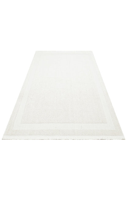 CZY 05 CREAM  - COZY - Hav Toz Vermez Modern Örgü Dokuma Makine Halısı