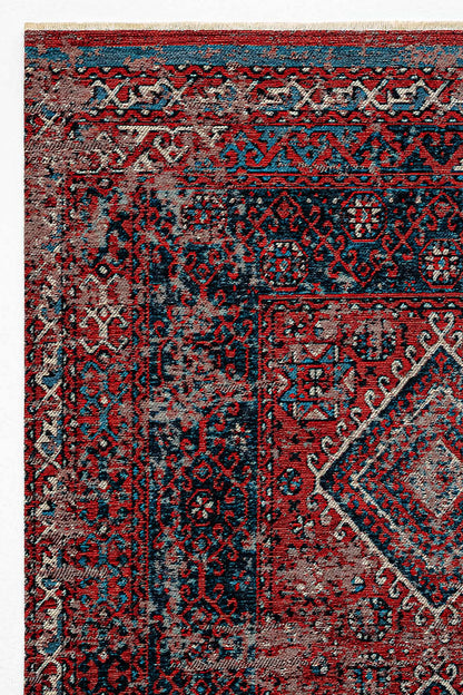 AND 02 MULTY  - ANADOLU KILIM - Anadolu Antik Desenli Yıkanabilir Kaymaz Tabanlı Etnik Kilim