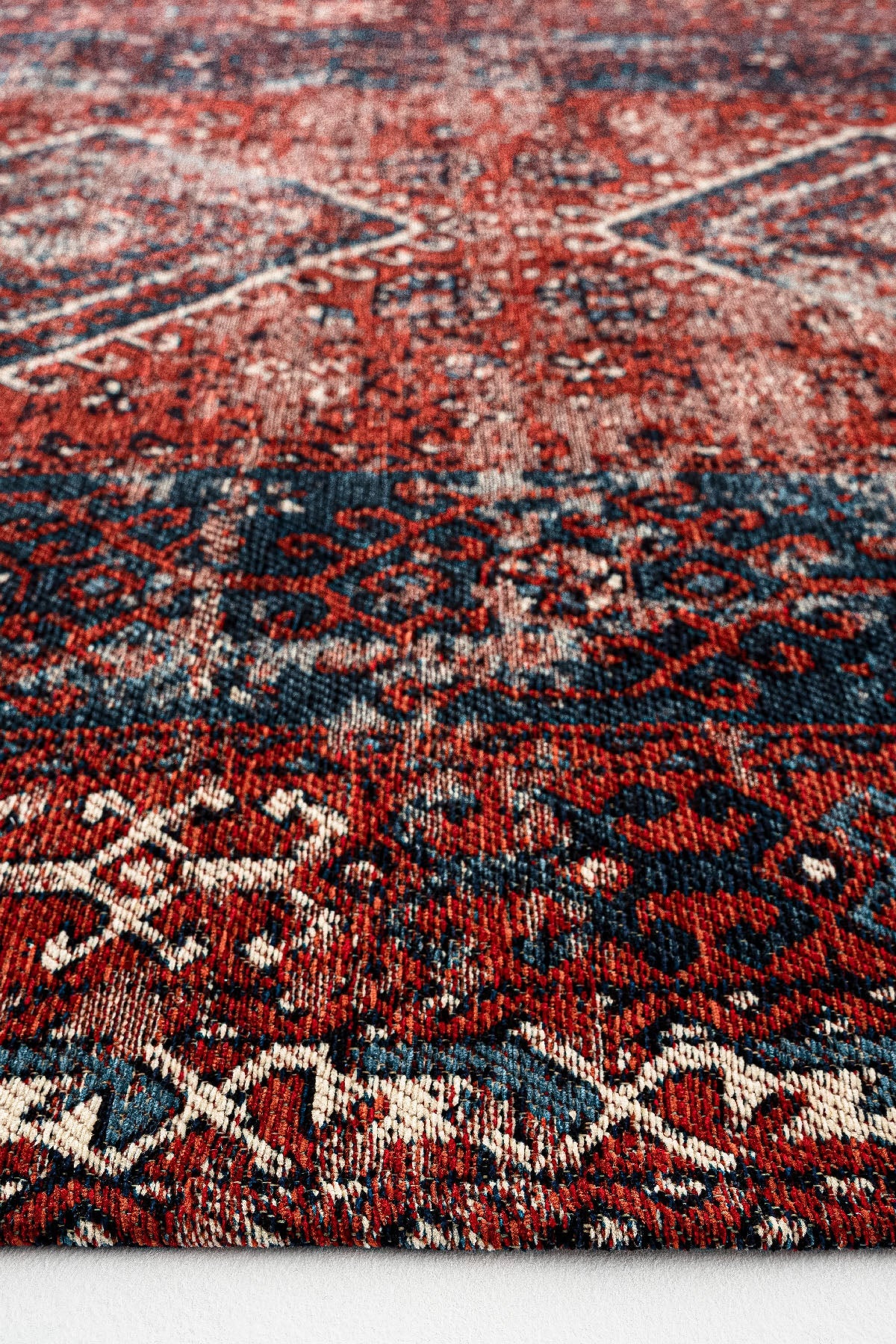 AND 02 MULTY  - ANADOLU KILIM - Anadolu Antik Desenli Yıkanabilir Kaymaz Tabanlı Etnik Kilim