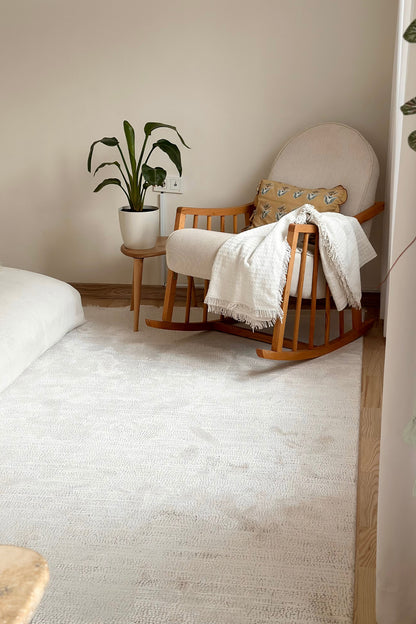 Truva 6631 Krem - Modern Akrilik Salon Halısı