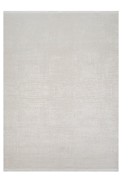 Truva 6641 Krem - Modern Akrilik Salon Halısı