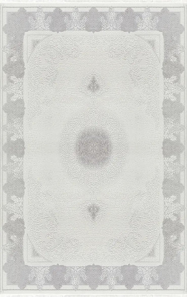 Arden 79423-095 Modern Desenli Gri Akrilik Makine Halısı