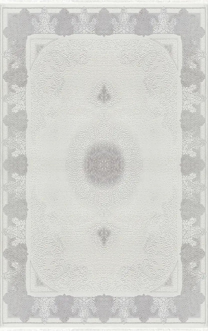 Arden 79423-095 Modern Desenli Gri Akrilik Makine Halısı