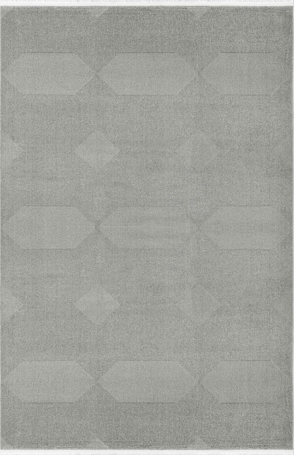 Arles FJ01B Akrilik Modern Halı %100 Pamuk Taban Saçaklı Salon Oturma Odası Halısı