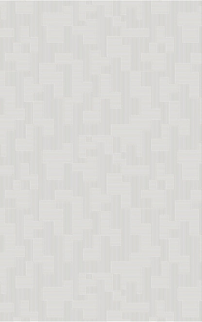 Lara 68931-60 Hav Toz Vermez Yumuşak Dokulu Etnik Desenlere Sahip Modern Halı
