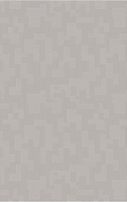 Lara 68931-70 Hav Toz Vermez Yumuşak Dokulu Etnik Desenlere Sahip Modern Halı