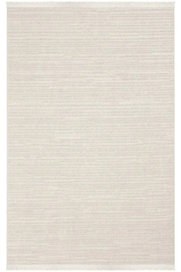 Bukle 1120 Bej İskandinav Modern Yumuşak Dokulu Antialerjik Halı