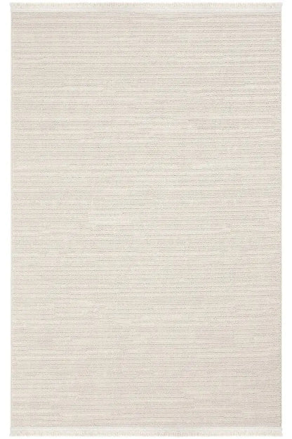 Bukle 1120 Bej İskandinav Modern Yumuşak Dokulu Antialerjik Halı