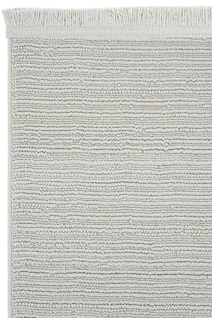 Bukle 1120 Gri İskandinav Modern Yumuşak Dokulu Antialerjik Halı