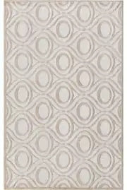 Dekor 54095 270 Krem Etnik Desenli Dokuma Bukle Halı