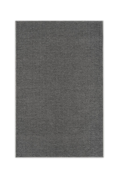 Ecole Ruva QF03A Antrasit Gri Modern Salon ve Oturma Odası Halısı