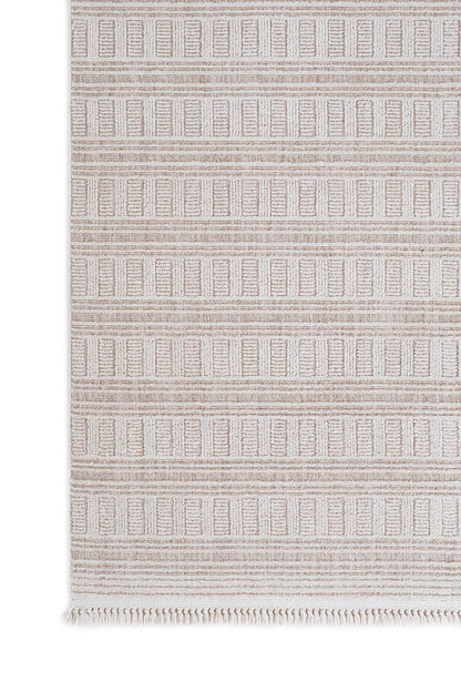 Empera Halı  EDINA 6652 KALON Geometrik Desenli Oturma Odası, Antre ve Mutfak Halısı
