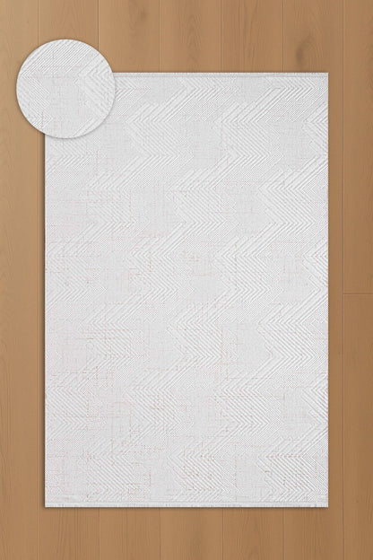 Seren Erai NF04A Bej Modern Salon ve Oturma Odası Halısı