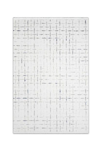 Hermes Fira HU01A Bej Gri Geometik Desenli Halı