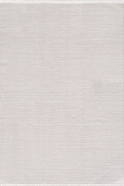 Empera Halı GEMMA 6030 PURE WHİTE Geometrik Desenli Oturma Odası, Antre ve Mutfak Halısı