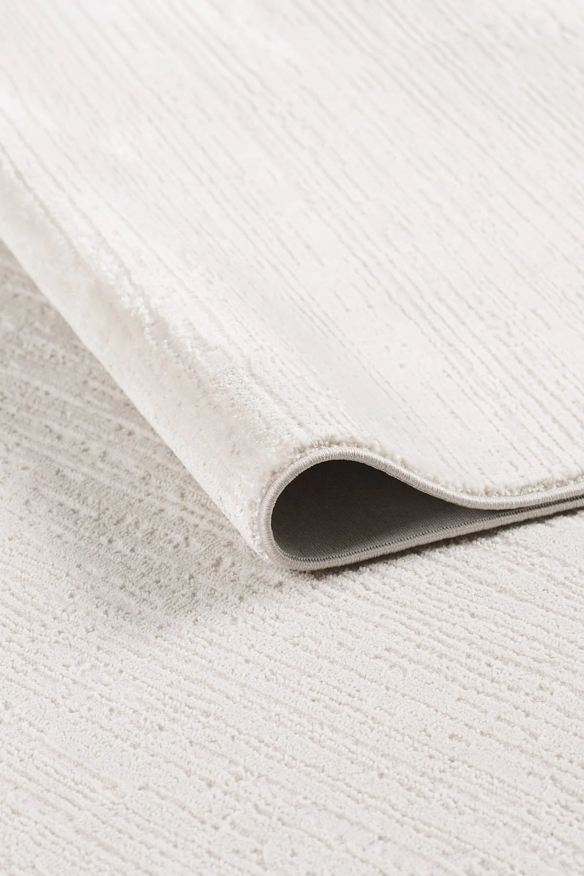Empera Halı GEMMA 6030 PURE WHİTE Geometrik Desenli Oturma Odası, Antre ve Mutfak Halısı