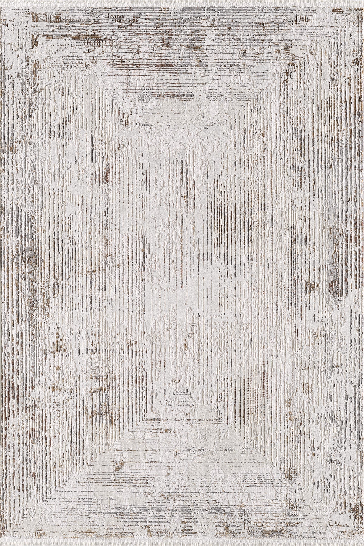 Empera Halı GEMMA 6032 STONE Geometrik Desenli Oturma Odası, Antre ve Mutfak Halısı