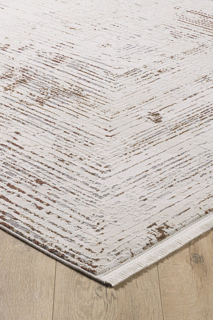 Empera Halı GEMMA 6032 STONE Geometrik Desenli Oturma Odası, Antre ve Mutfak Halısı